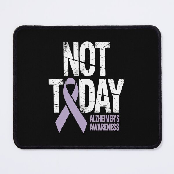 Item preview, Alzheimers Awareness Ribbon Not Today ALZ Alzheimer designed and sold by repconomArt.