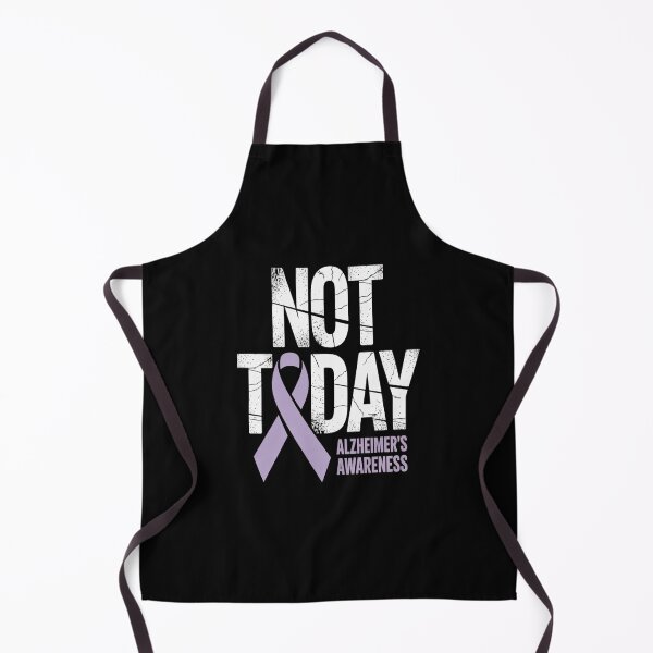 Item preview, Alzheimers Awareness Ribbon Not Today ALZ Alzheimer designed and sold by repconomArt.