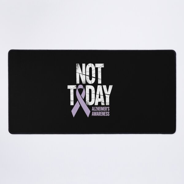 Item preview, Alzheimers Awareness Ribbon Not Today ALZ Alzheimer designed and sold by repconomArt.