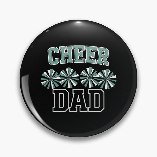 Item preview, Cheer Dad My Favorite Cheerleader Calls Me Dad Teal Blue  designed and sold by VENOM0RIOT.