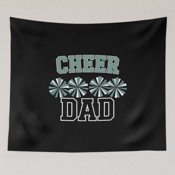 Item preview, Cheer Dad My Favorite Cheerleader Calls Me Dad Teal Blue  designed and sold by VENOM0RIOT.