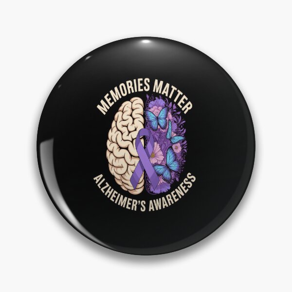Item preview, Alzheimer's Dementia Awareness Support Brain Memories Matter designed and sold by repconomArt.