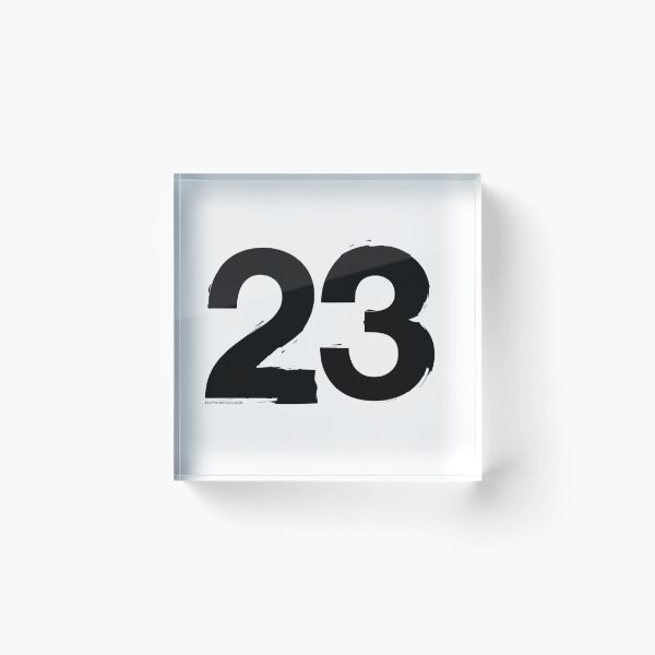 Item preview, Number 23 – Minimalist Brushstroke Edition | by PlayWork designed and sold by PlayWork.