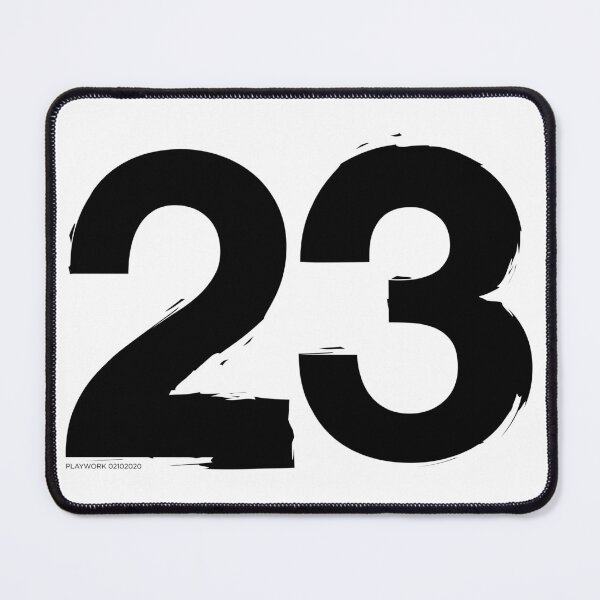 Item preview, Number 23 – Minimalist Brushstroke Edition | by PlayWork designed and sold by PlayWork.