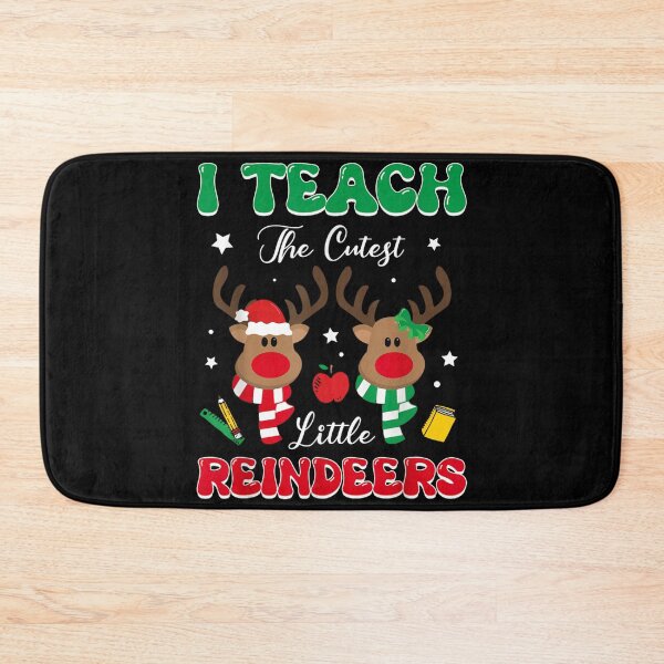 Item preview, I Teach The Cutest Little Reindeers Teacher Christmas Appreciation Gift designed and sold by RannaHile.