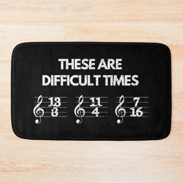 Item preview, Difficult Times Musician Pun designed and sold by Mues1966.