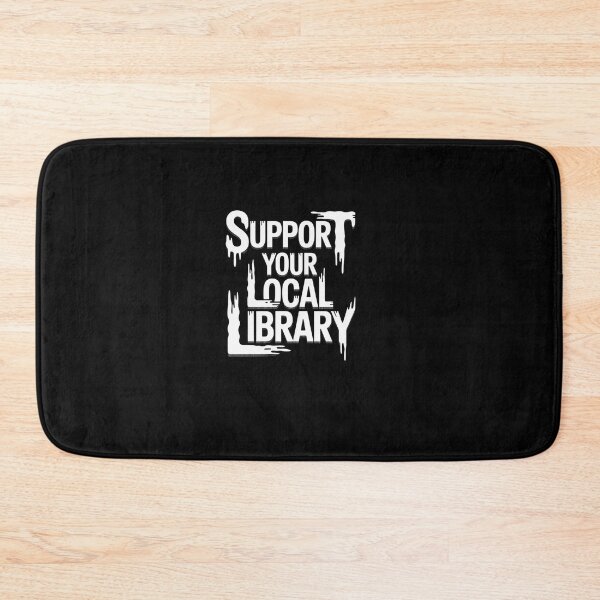 Item preview, Support Your Local Library Horror Bookworm designed and sold by khorbiasieno.
