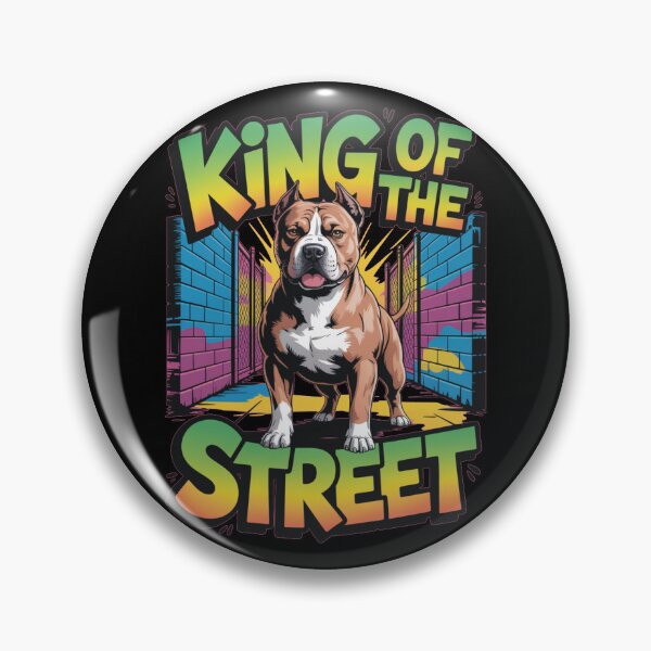 Item preview, Amstaf, king of the street designed and sold by DreamOnShirts.
