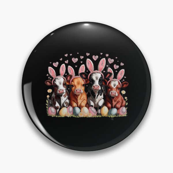 Item preview, Cute Bunny Highland Cow Farmer Western Easter Day designed and sold by VENOM0RIOT.
