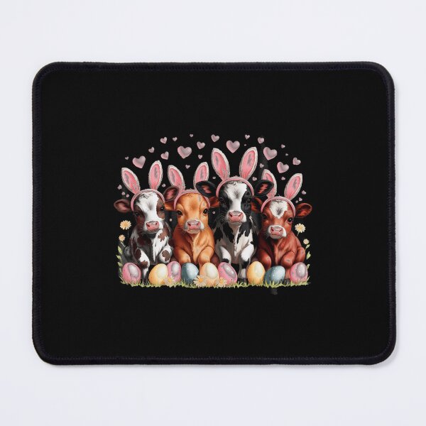 Item preview, Cute Bunny Highland Cow Farmer Western Easter Day designed and sold by VENOM0RIOT.