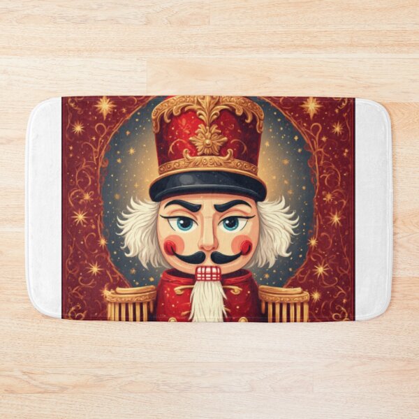 Item preview, Nutcracker Christmas Art – Elegant Vintage Holiday Soldier Illustration designed and sold by infocart.