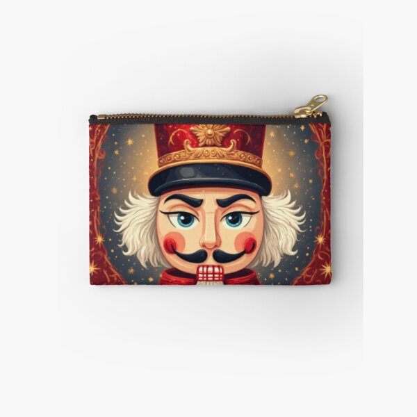 Item preview, Nutcracker Christmas Art – Elegant Vintage Holiday Soldier Illustration designed and sold by infocart.