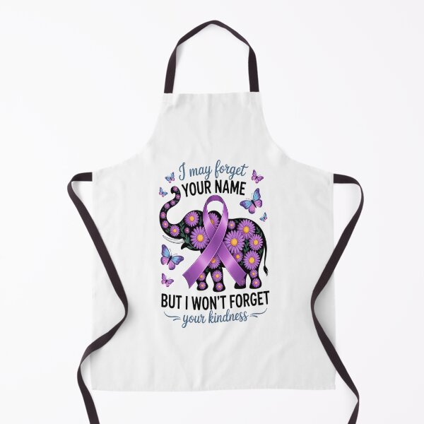 Item preview, Alzheimer's Dementia Awareness Support Elephant I May Forget designed and sold by repconomArt.