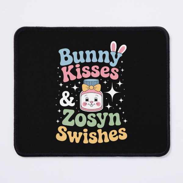 Item preview, Bunny Kiss Zosyn Swishes Nurse RN LPN CNA Healthcare Easter designed and sold by VENOM0RIOT.
