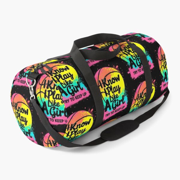 Item preview, I Know I Play Like A Girl Try To Keep Up Basketball Player designed and sold by EarlineImogene.