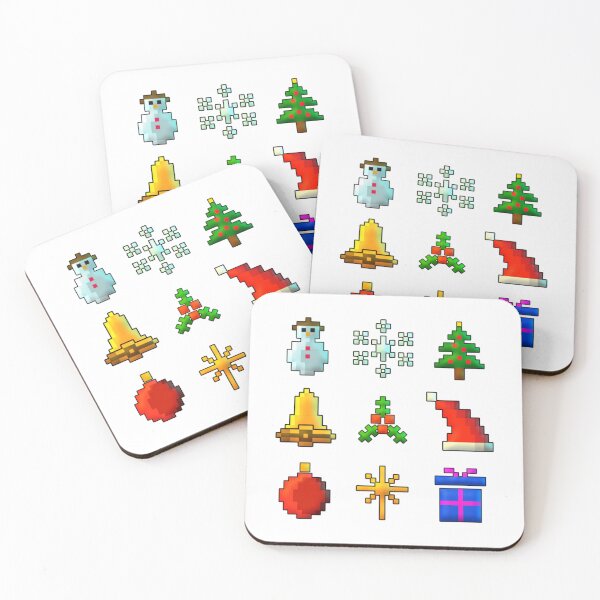Item preview, Festive Christmas Icons Sticker designed and sold by hultztimoner.