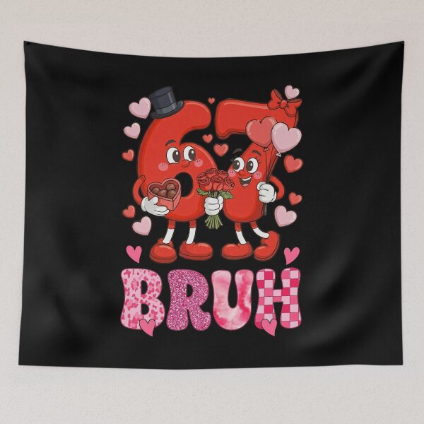 Item preview, Funny 67th Valentine Birthday BRUH Shirt designed and sold by LashondaGreen89.