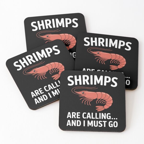 Item preview, Shrimps are calling and i must go funny Shrimp Lover  designed and sold by RoyTill0Art.