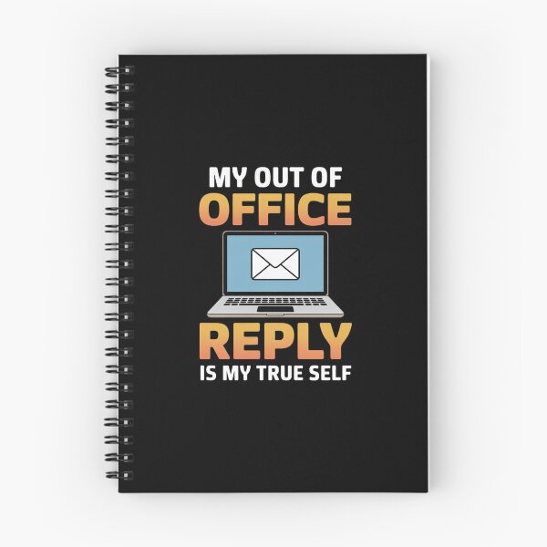 Item preview, My Out of Office Reply is My True Self Laptop Email designed and sold by BubblePancake.