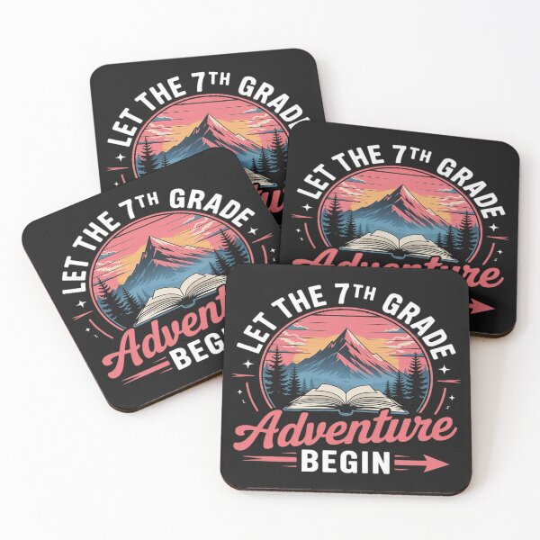 Item preview, Let The 7th Grade Adventure Begin Retro First Day of School designed and sold by LegendsArt75.