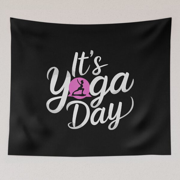 Item preview, It's Yoga Day Apparel For Yogi Yoga designed and sold by EarlineImogene.