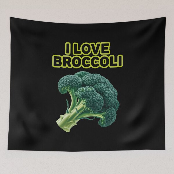 Item preview, Broccoli - I Love Broccoli Green & Healthy Vegetable designed and sold by VENOM0RIOT.