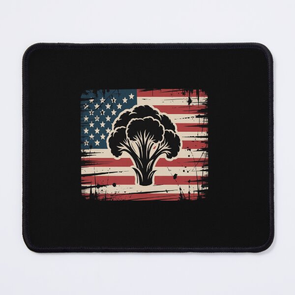 Item preview, Broccoli USA American Flag vegetableart designed and sold by Catharsiscath.