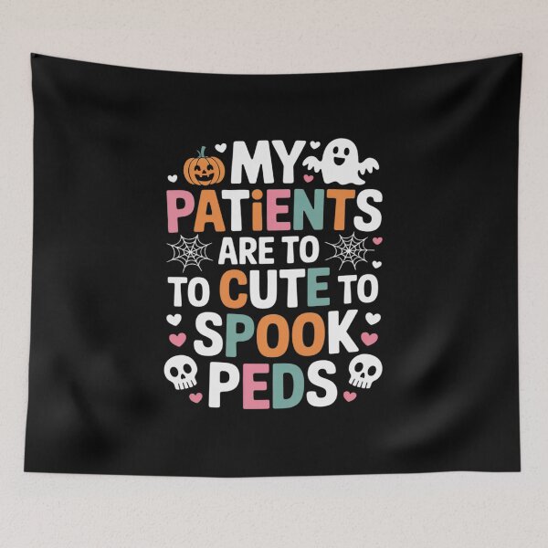 Item preview, My Patients Are Too Cute To Spook PEDS Nurse Halloween designed and sold by BubblePancake.