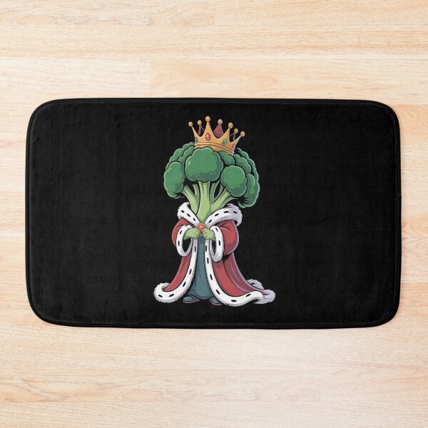 Item preview, Broccoli King Mens Broccoli Lover Black designed and sold by Catharsiscath.