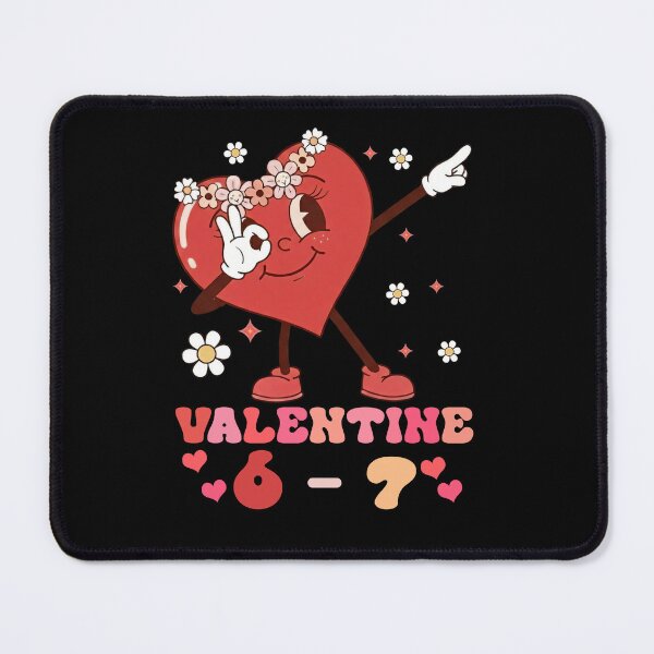Item preview, Retro Valentine 67 Heart Flower Tee designed and sold by LashondaGreen89.