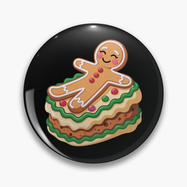 Item preview, Christmas Gingerbread Man Fruitcake designed and sold by johnertullio.