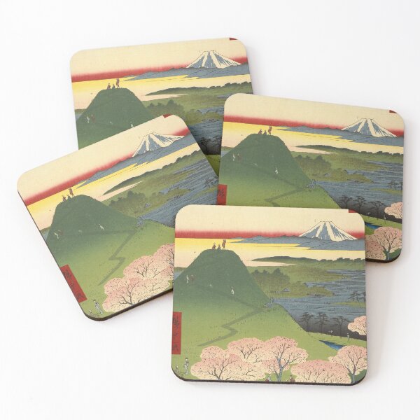 Item preview, New Fuji, Meguro by Utagawa Hiroshige  I, designed and sold by mayanobu.