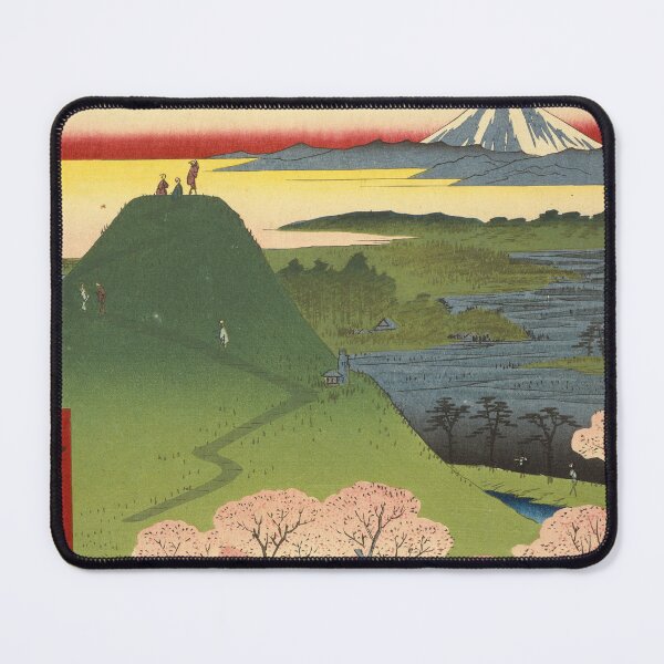 Item preview, New Fuji, Meguro by Utagawa Hiroshige I, designed and sold by mayanobu.