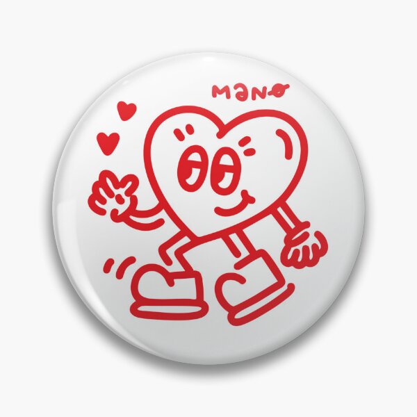 Item preview, MANO - Heart designed and sold by THERAPY-MERCH.