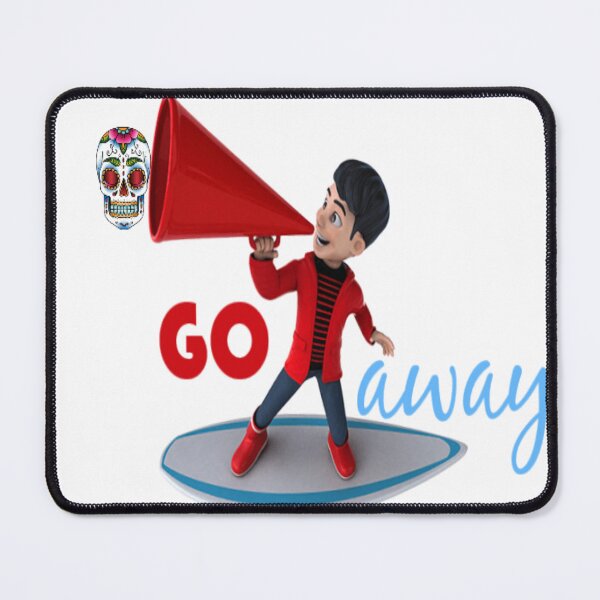 Item preview, Easily Distracted by Not Talking to People - Go Away designed and sold by Dragon's Ascent.