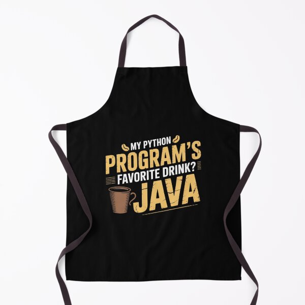 Item preview, My Python Program’s Favorite Drink Java Funny designed and sold by BubblePancake.