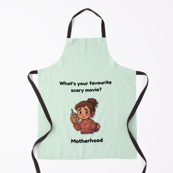 Item preview, Motherhood: The Cutest Scary Movie – Parenting Humor Design designed and sold by MadeInNapTime.