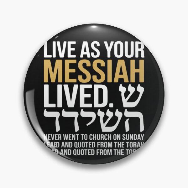 Item preview, Live As Your Jewish Messiah Proud Messianic Hebrew Roots designed and sold by LegendsArt75.