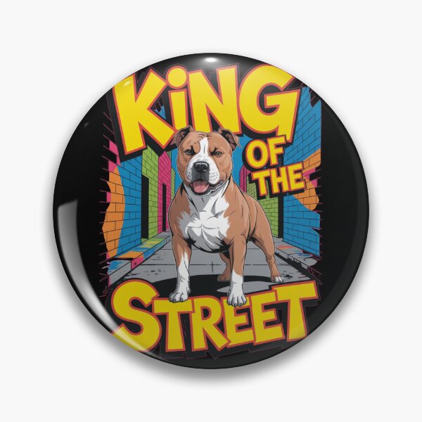 Item preview, Amstaf, king of the street designed and sold by DreamOnShirts.