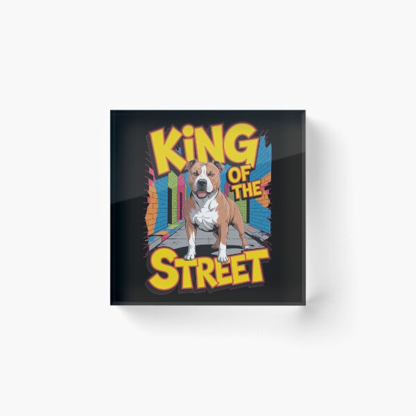 Item preview, Amstaf, king of the street designed and sold by DreamOnShirts.