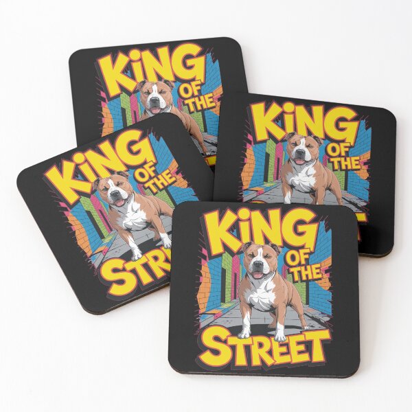 Item preview, Amstaf, king of the street designed and sold by DreamOnShirts.