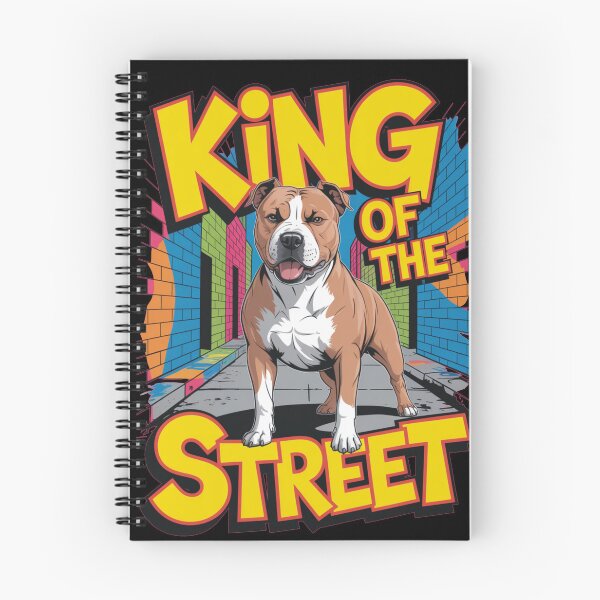 Item preview, Amstaf, king of the street designed and sold by DreamOnShirts.