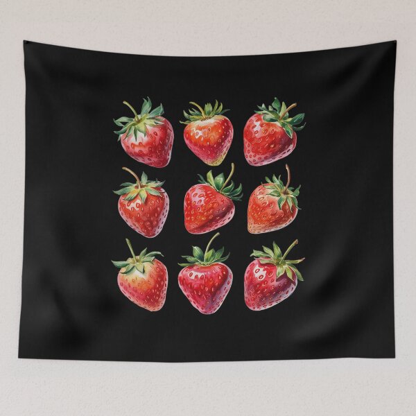Item preview, Boho Vintage Strawberry Festival for Berry Fruit Lovers 2  designed and sold by RuthGAArt.