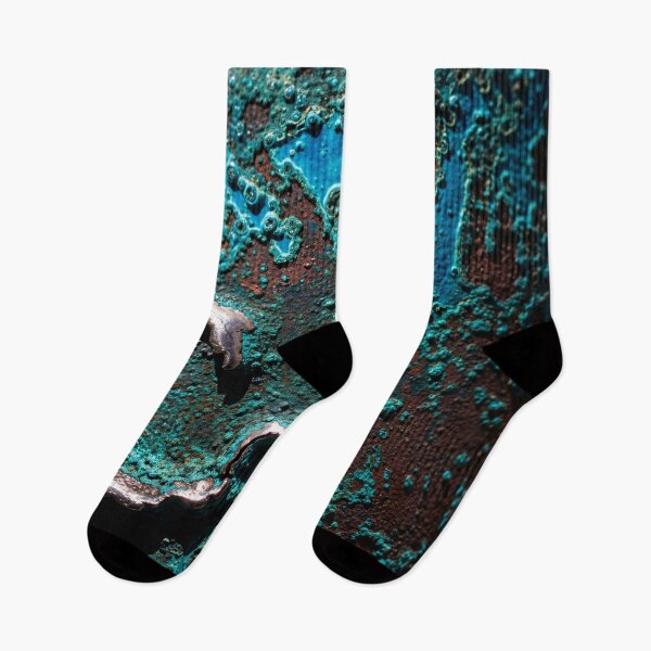 Item preview, Turquoise Patina Crater Texture designed and sold by Kaleidoscope Print.