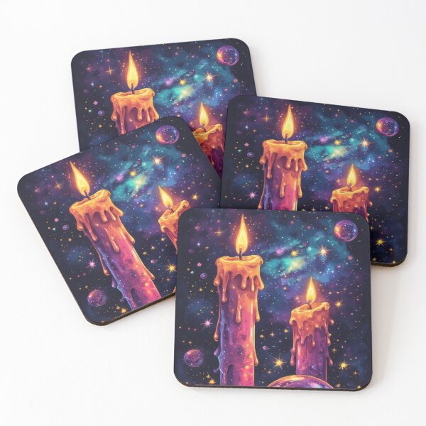 Item preview, Cosmic candles and star sphere image designed and sold by Mianku | Für das Leben.
