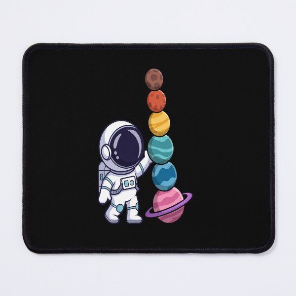 Item preview, Astronaut Holding Planet Ice cream BoysGirls STEM Kids designed and sold by KonopikaaArt.