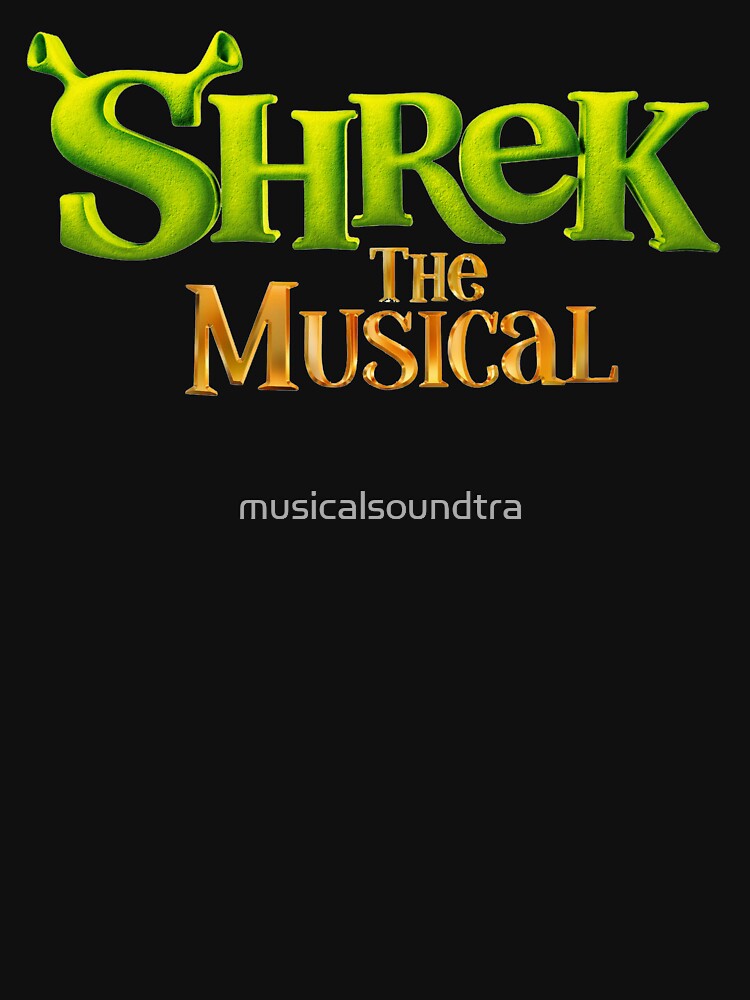 Shrek the Musical Logo Poster for Sale by musicalsoundtra