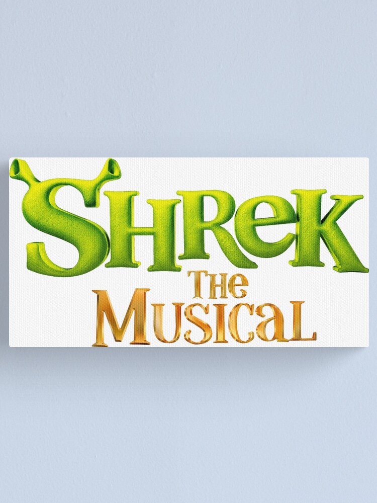 Shrek the Musical Logo Poster for Sale by musicalsoundtra