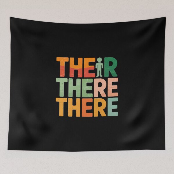 Item preview, Their There They're Funny English Teacher Gramma Police Joke  designed and sold by RoyTill0Art.