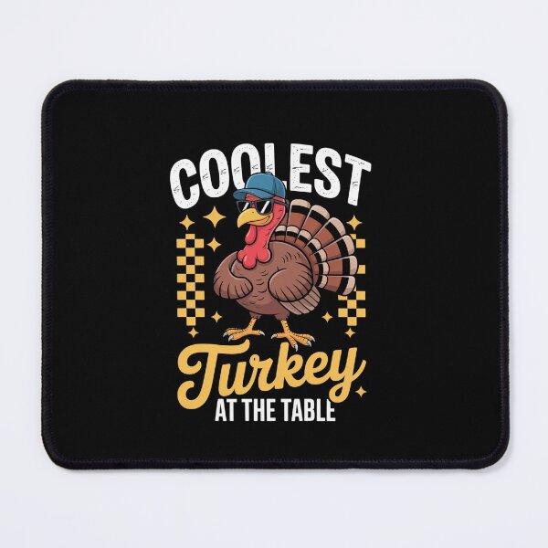 Item preview, Coolest Turkey At Table Thanksgiving  designed and sold by Elenasriveras.